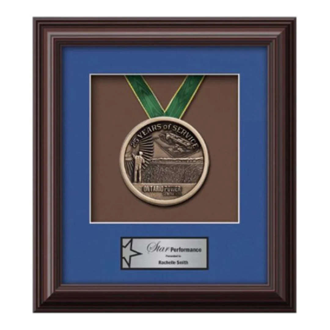 Monarch Medallion - Mahogany