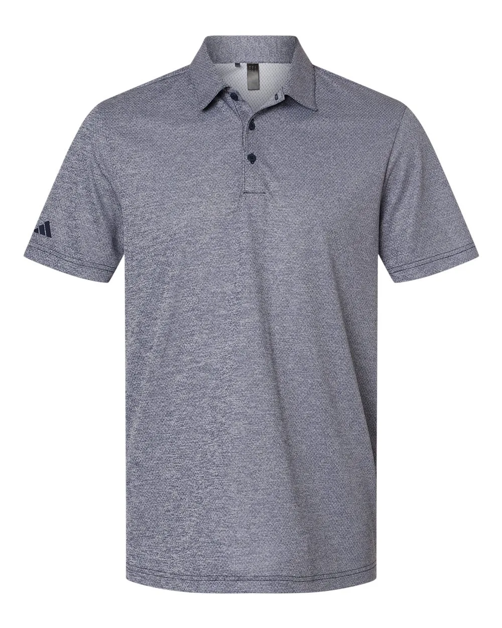 Adidas® Men's Space Dyed Polo Shirt view 4