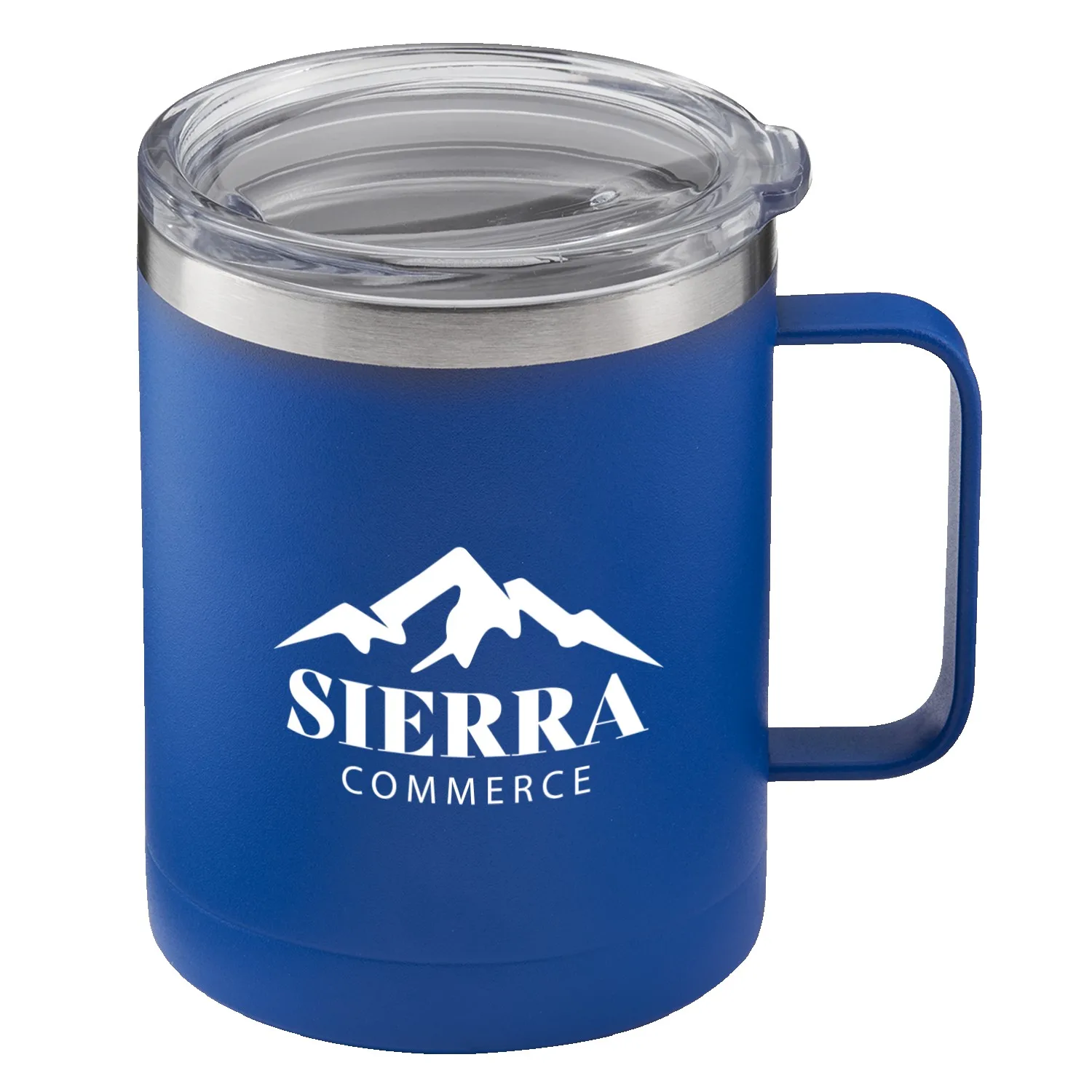 14 Oz. Powder Coated Stainless Steel Camping Mug view 3