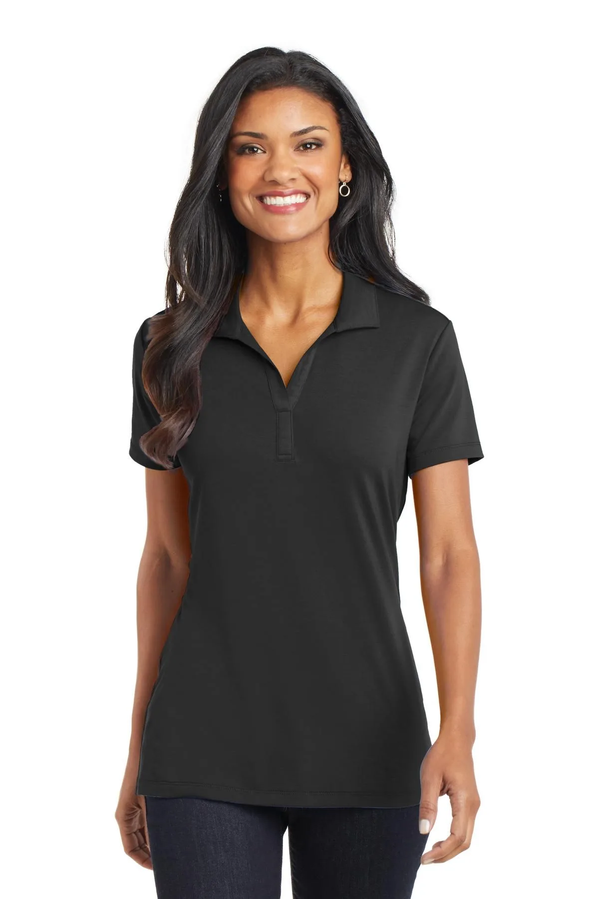 Port Authority® Women's Cotton Touch™ Performance Polo. view 6