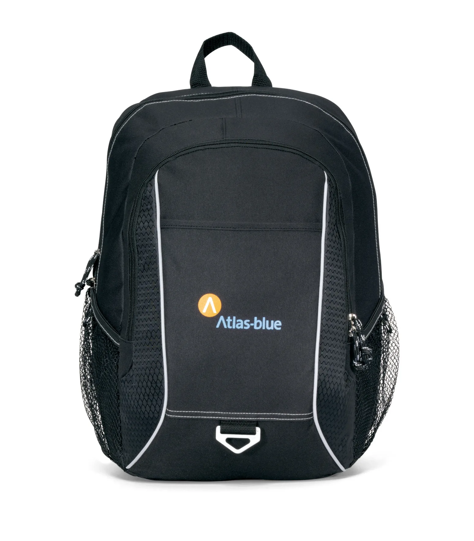 Atlas Laptop Backpack - Black