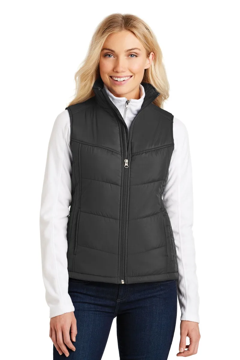 Port Authority® Women's Puffy Vest. view 4