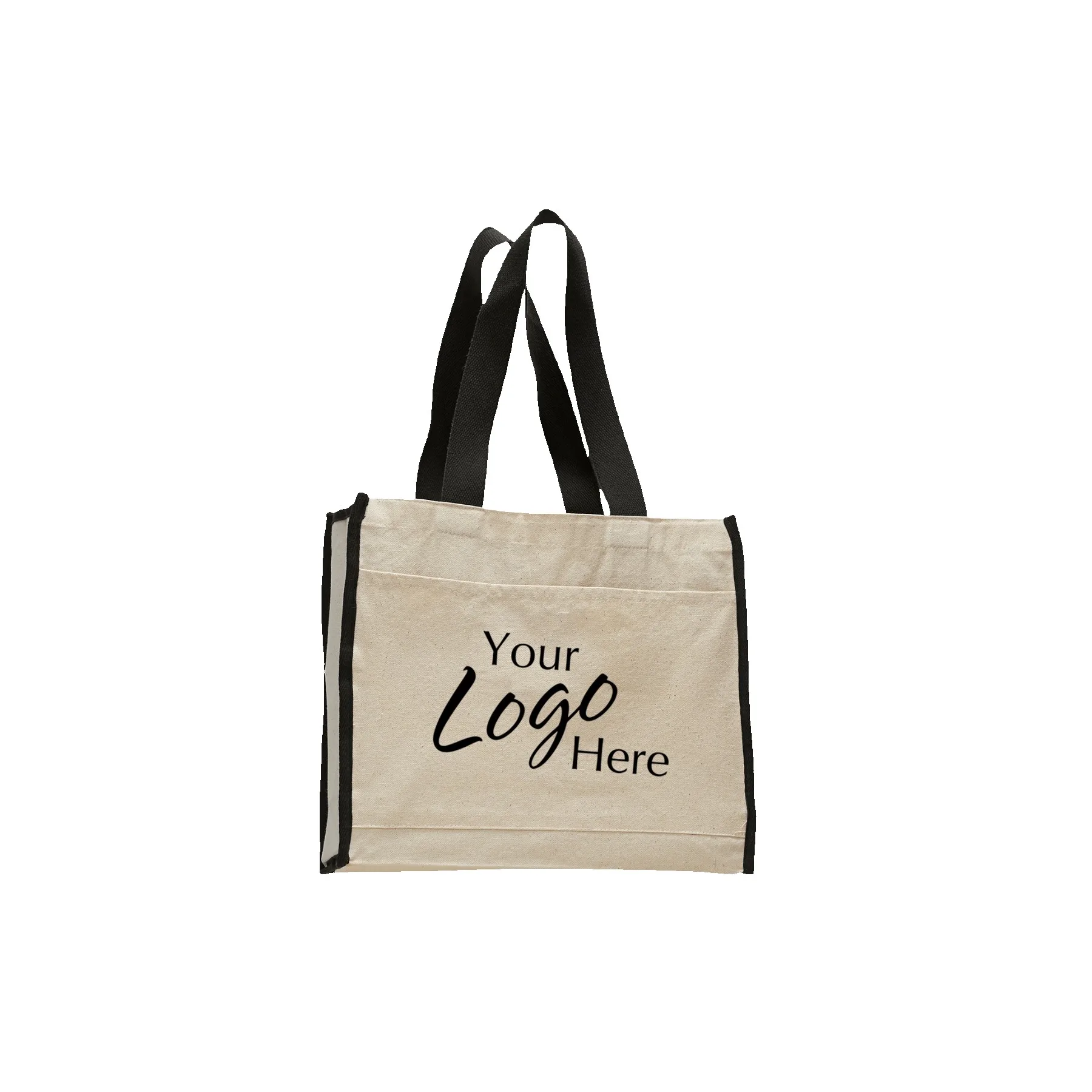 Canvas Tote Bag w/5.25" Gusset (14"x12"x5.25")