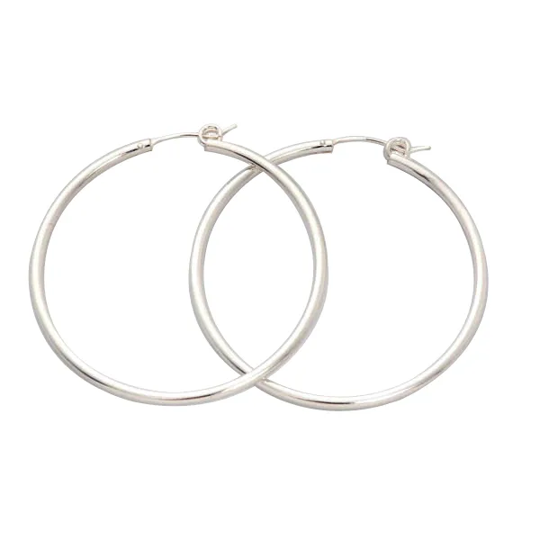 Jilco Inc Sterling Silver Earrings - 35mm