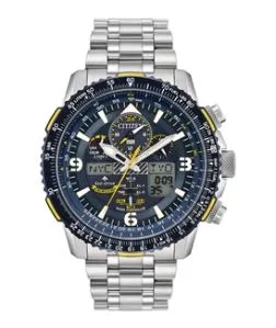 Citizen® Men's Promaster Blue Angels® Skyhawk A-T Eco-Drive® Stainless Steel Watch