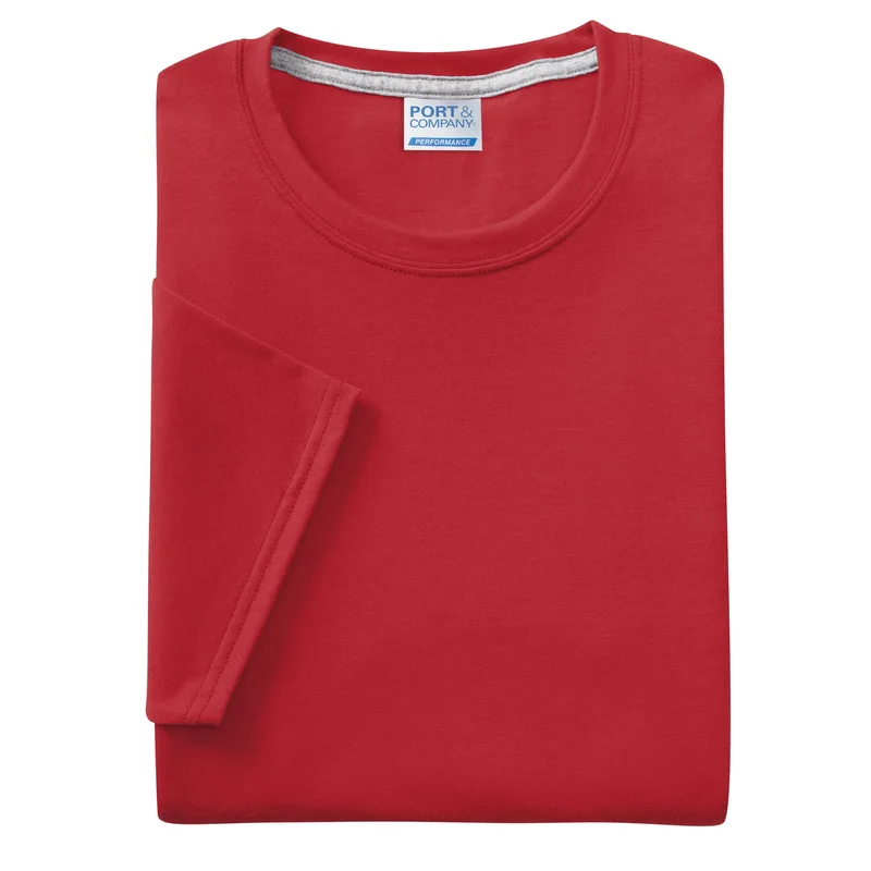 Red Blank Flat View