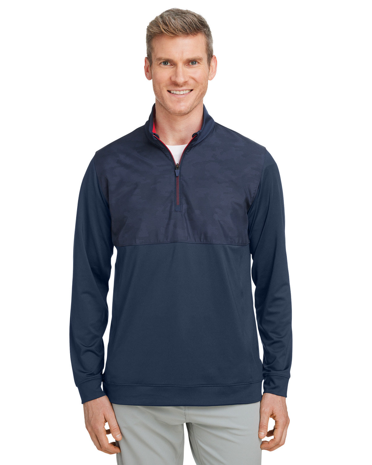 PUMA GOLF Men's Volition Camo Cover Quarter-Zip