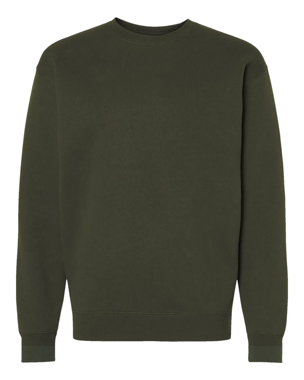 Army Green Blank Front View