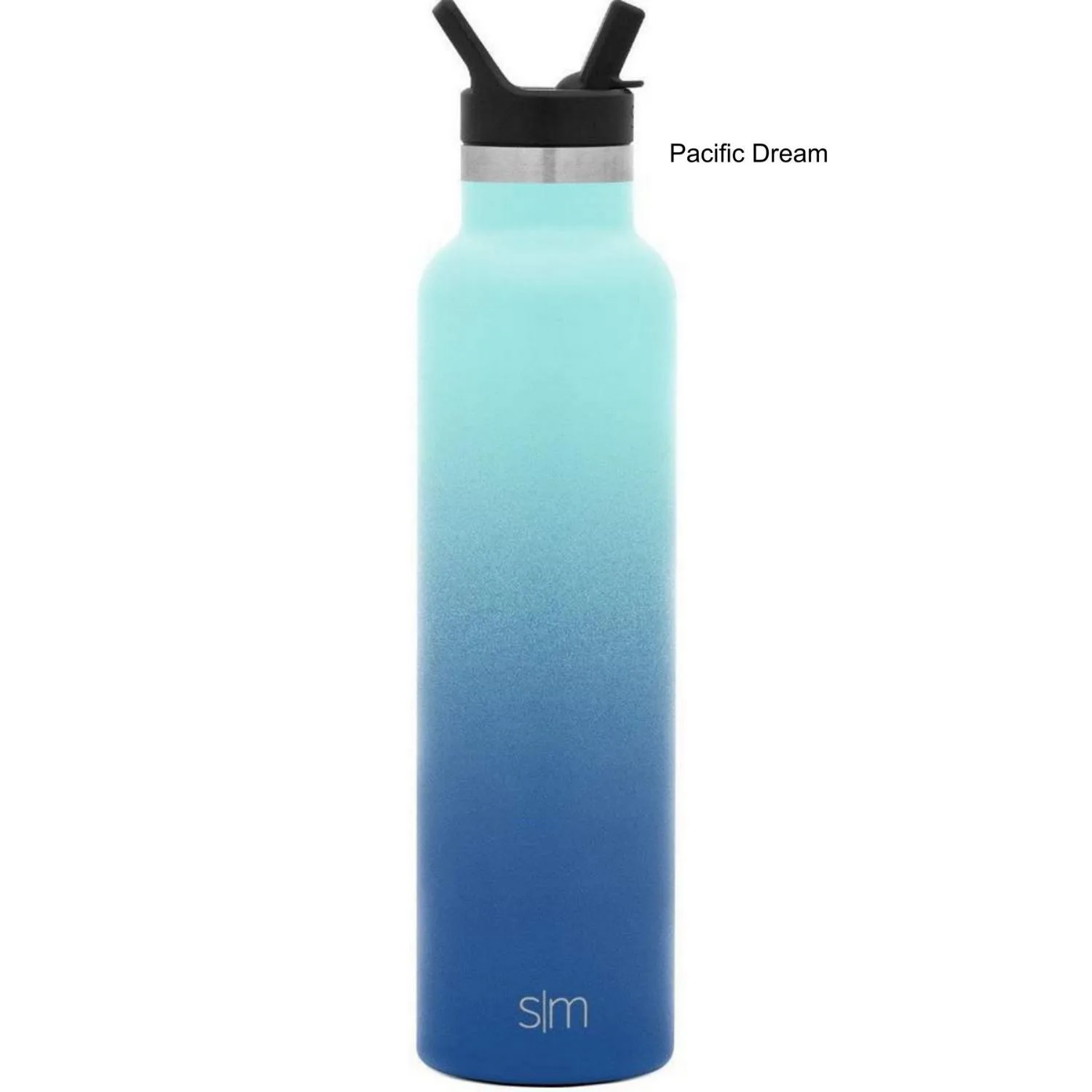 24 oz Simple Modern® Stainless Steel Insulated Ascent Water Bottle w/ Straw Lid view 3
