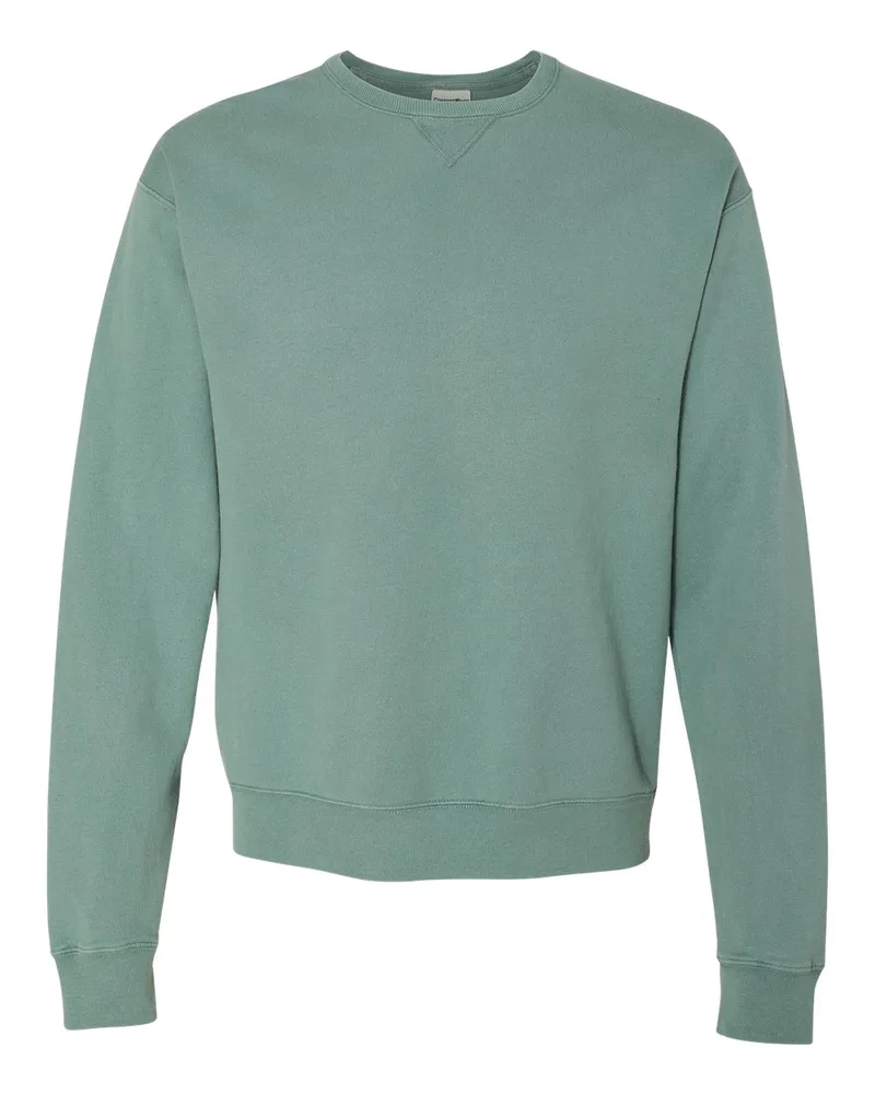 Hanes® ComfortWash™ Unisex Garment-Dyed Crewneck Sweatshirt view 4