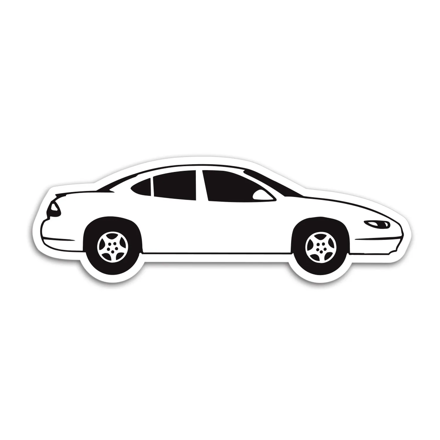 New Car 4-Door Magnet view 2