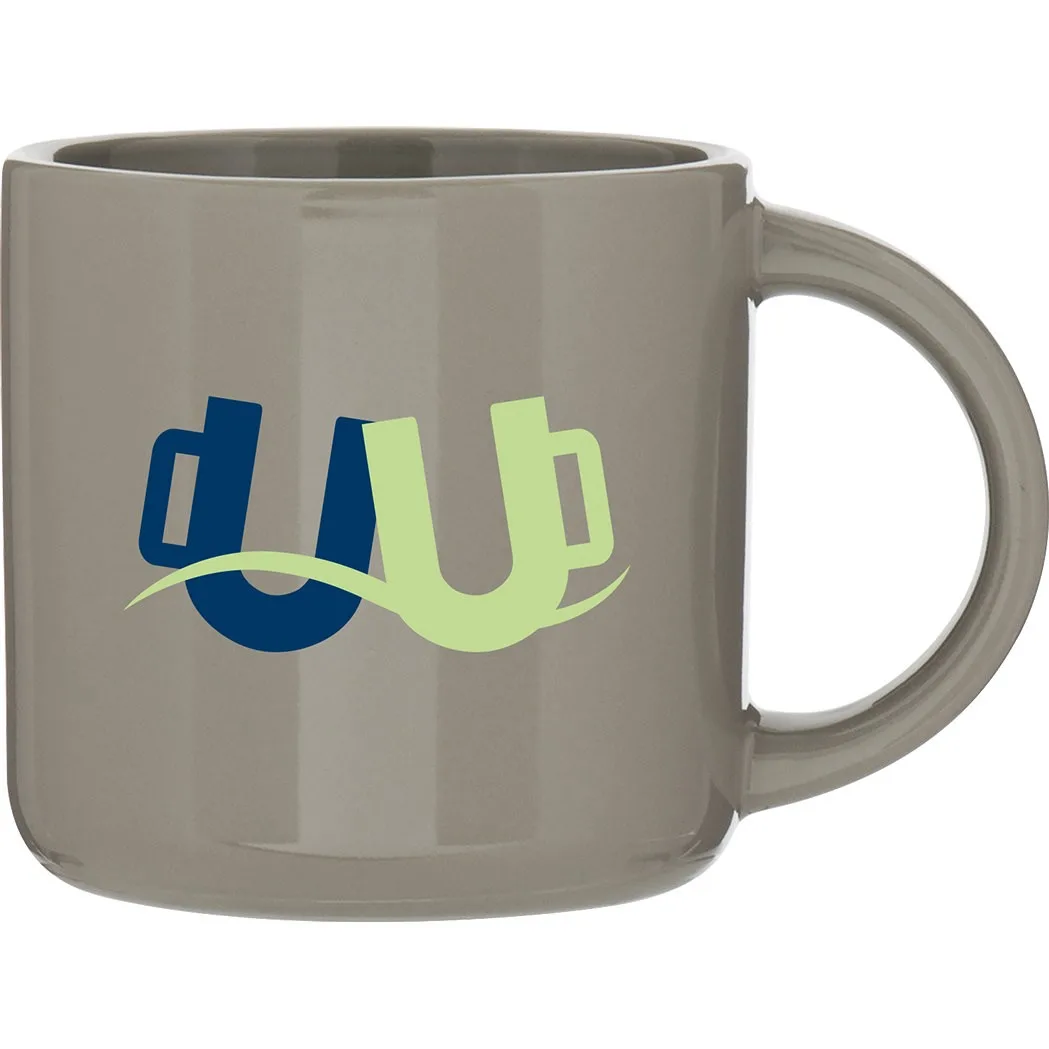 14 oz Minolo - Classics Ceramic Mug (Warm Gray)