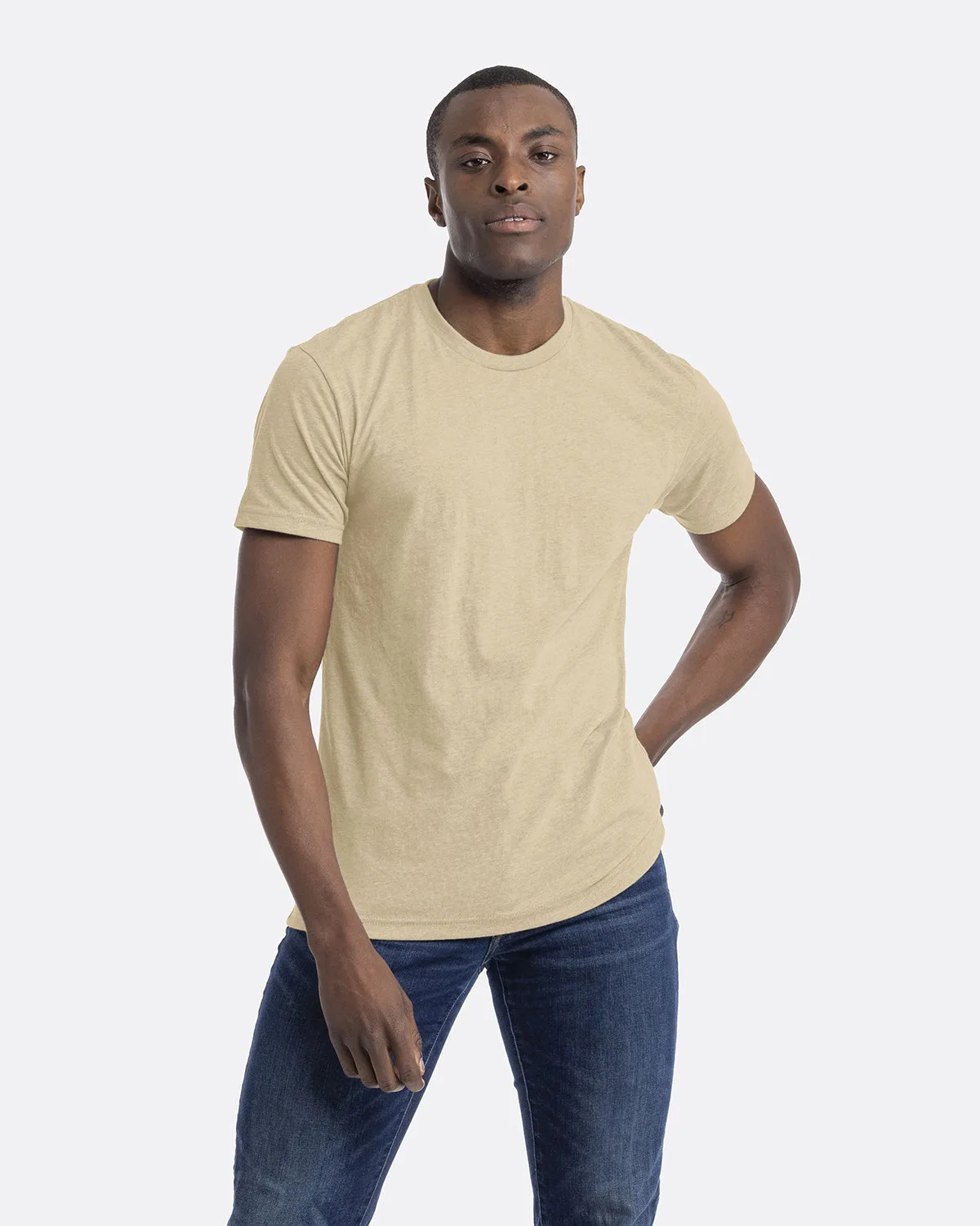 NEXT LEVEL APPAREL Unisex CVC Crewneck T-Shirt view 7