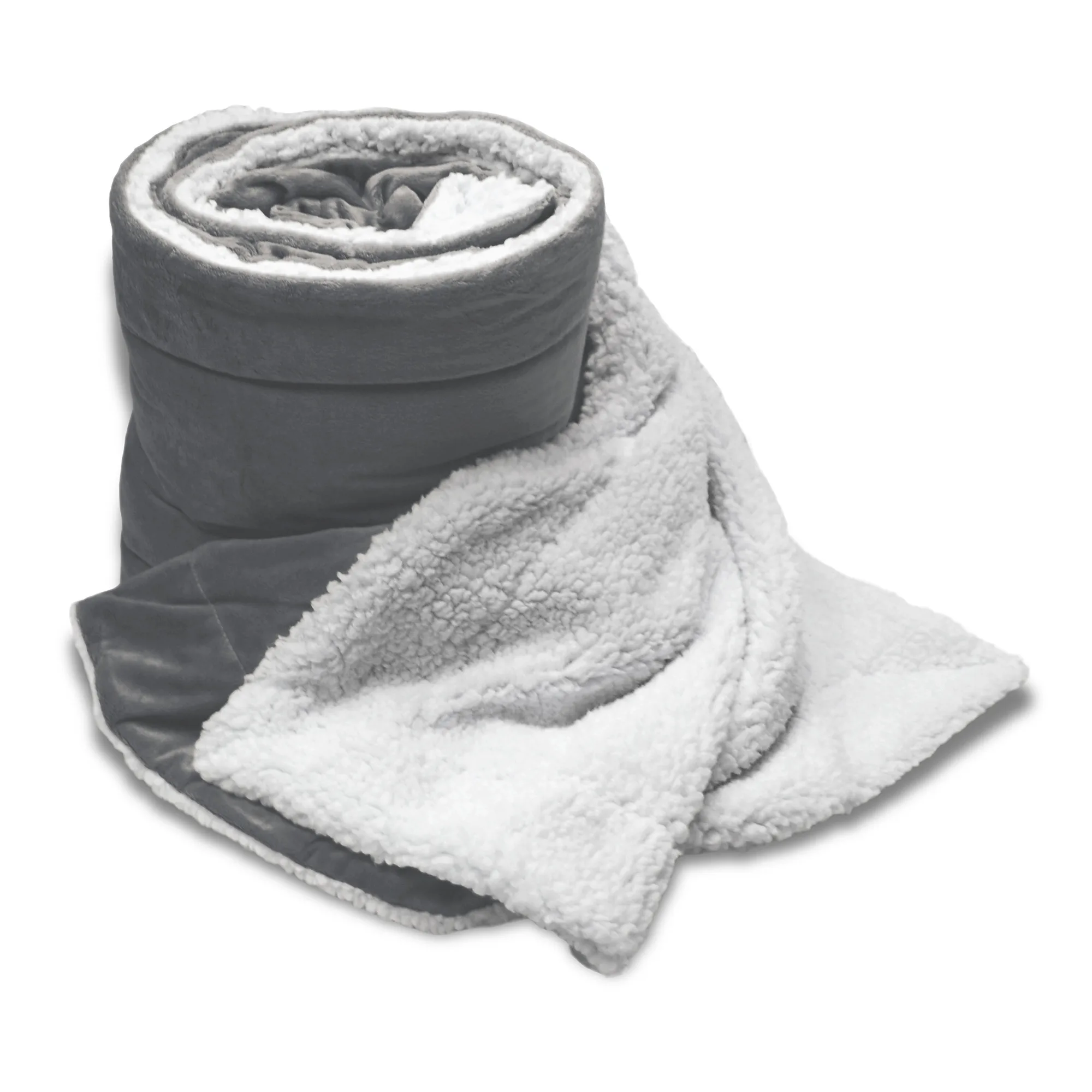 Oversized Micro Soft Touch Sherpa Blanket view 5