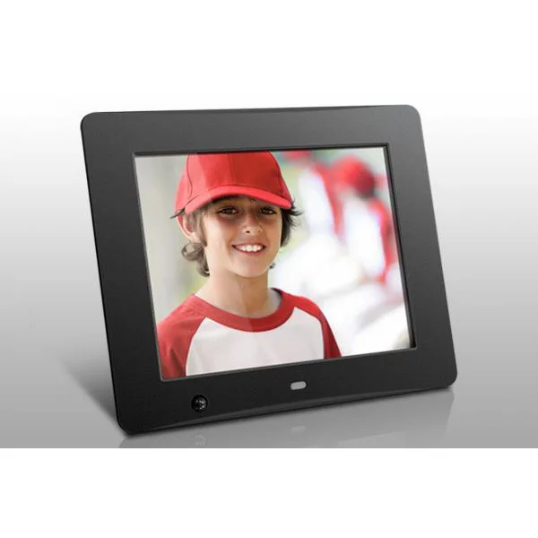 Aluratek 8" Motion Sensor Digital Photo Frame 4GB Built In Memory