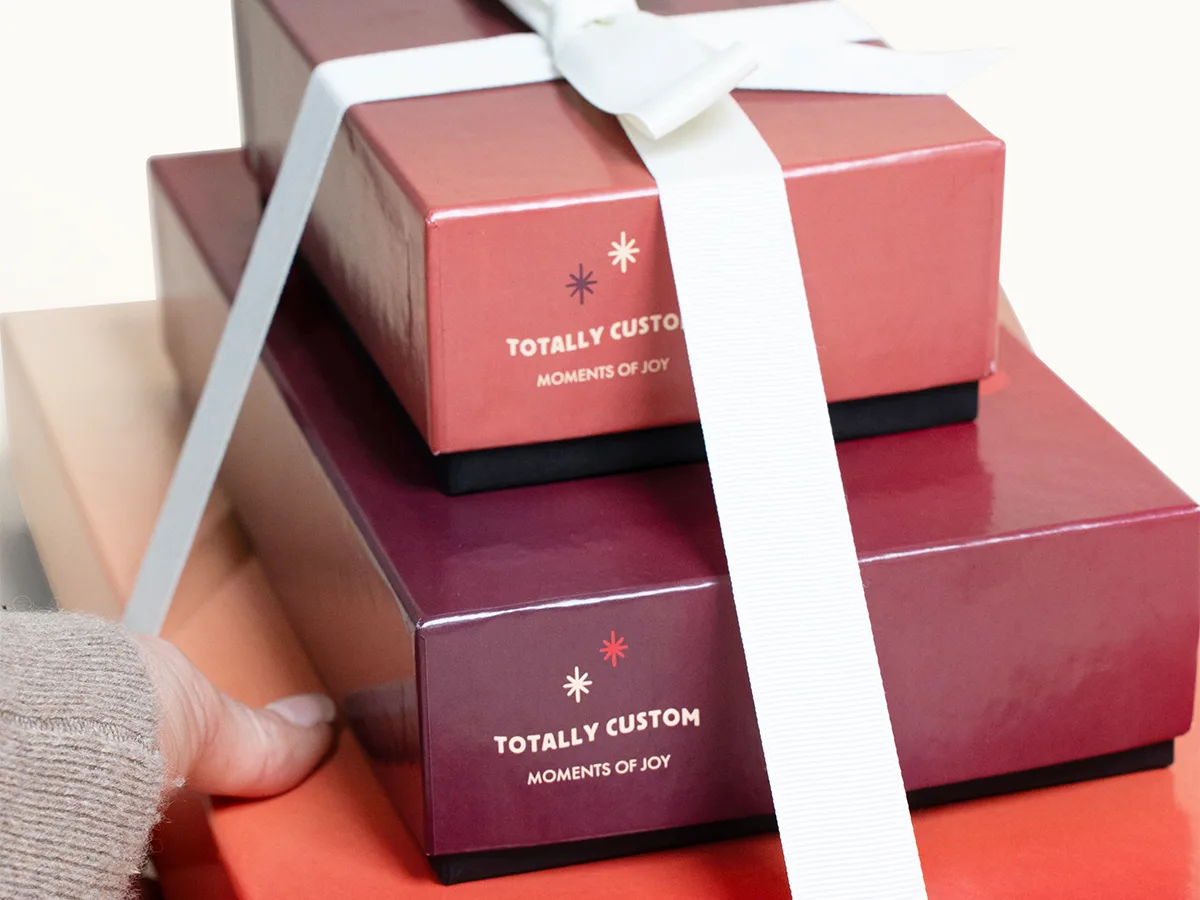 Indulgent 3-Tiered Gift Tower with Luxury Custom Packaging view 7