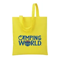 Polyester Tote Bags with Straps — Addit'l Location Run Charge per piece
