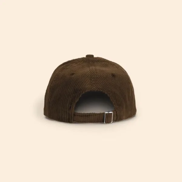 5-Panel Hat - Flat Brim - Structured - Corduroy view 2