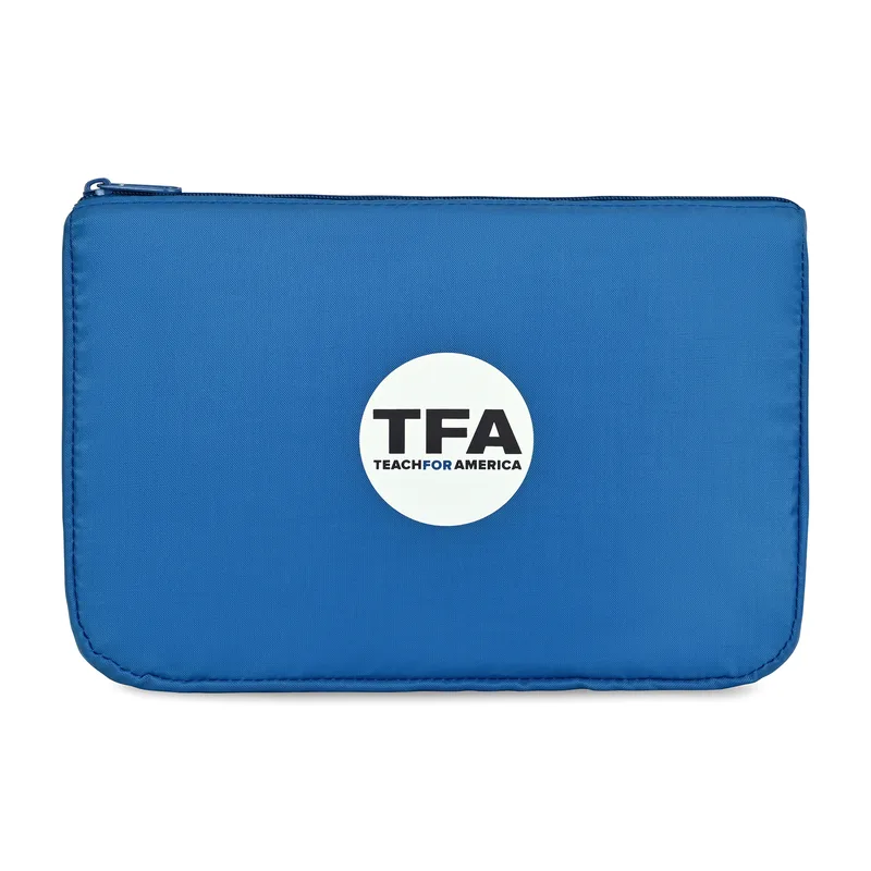 Arlo rPET Zippered Pouch - Royal Blue