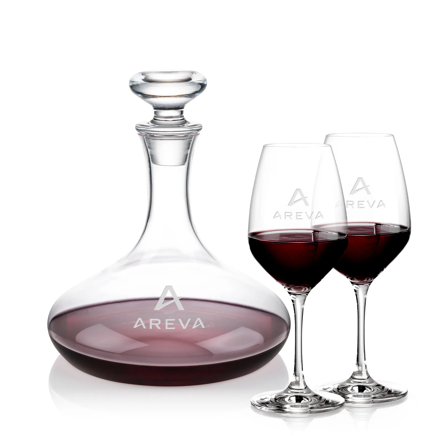 Decanter & 2 Wine