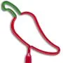 Jalapeno Pepper Multi-Color Inkbend Standard, Bent Pen