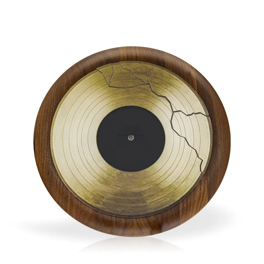 Record Breaker Plaque-Gold view 2