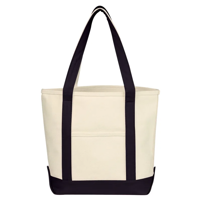 Small Starboard Cotton Canvas Tote Bag view 3