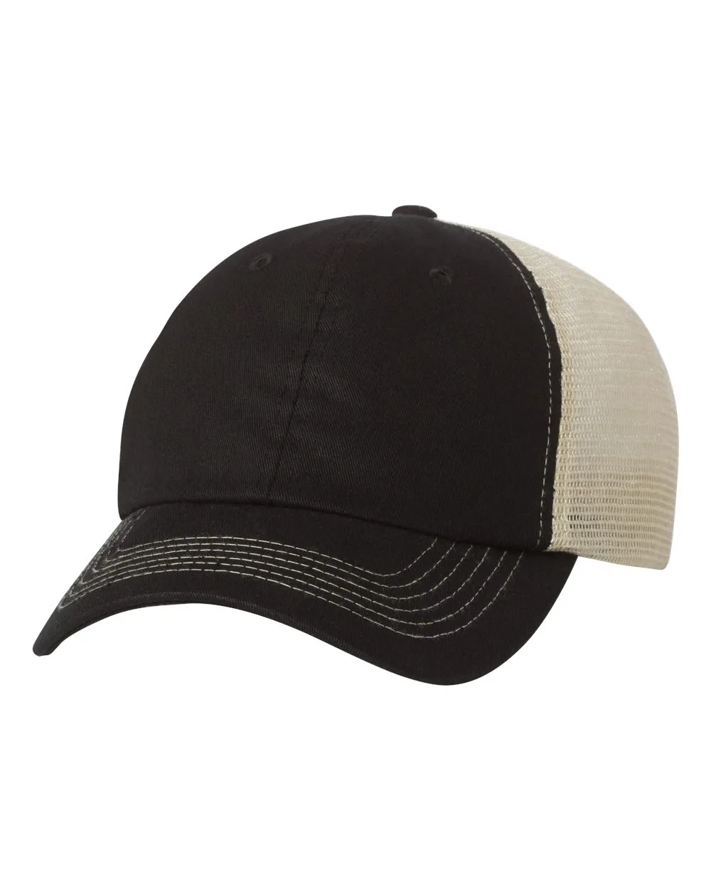 Sportsman™ Contrast-Stitch Mesh-Back Cap