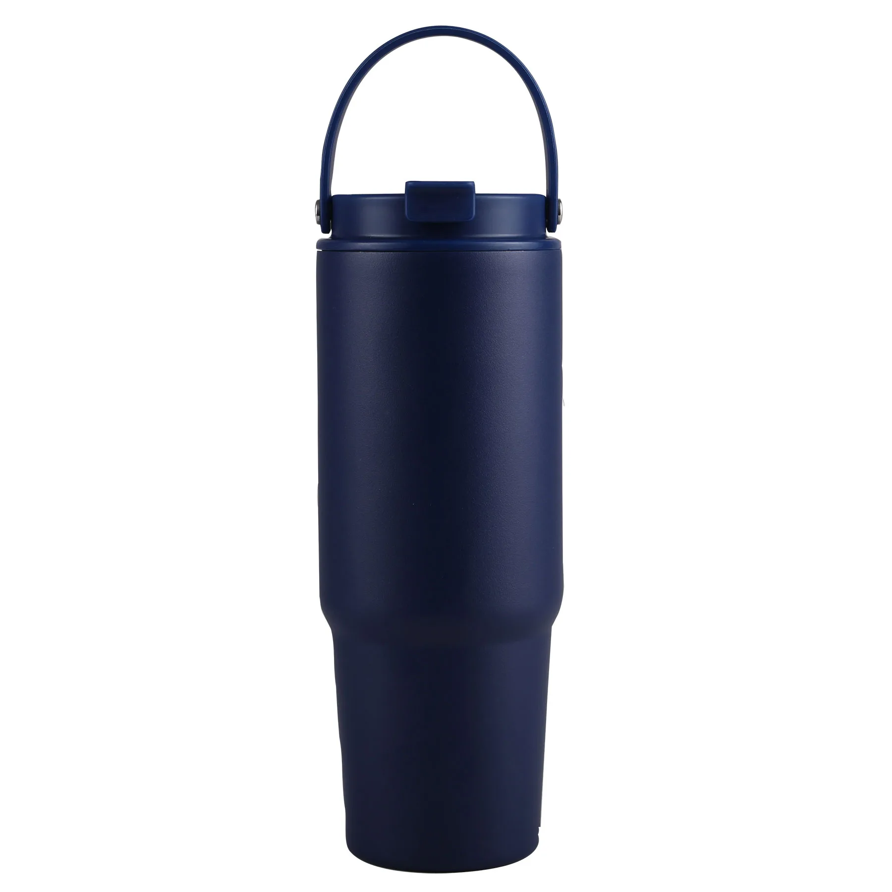 27 Oz. Siam Powder Coated Recycled Stainless Steel Tumbler w/Carrying Handle view 5