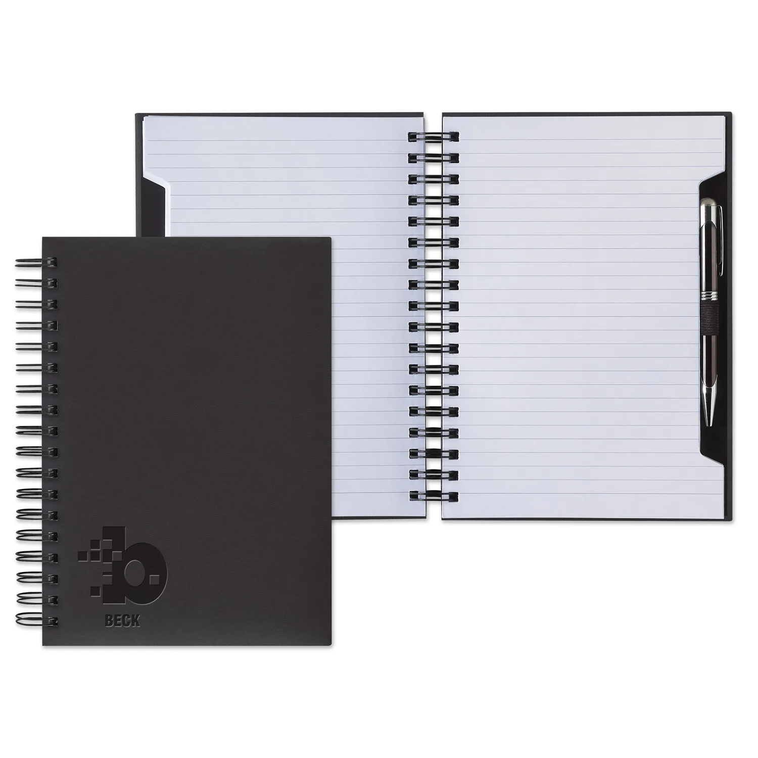 Castelli Tucson Scribe Wire Grande Lined White Page Journal view 4