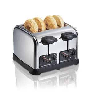 Hamilton Beach® Classic Chrome 4 Slice Toaster