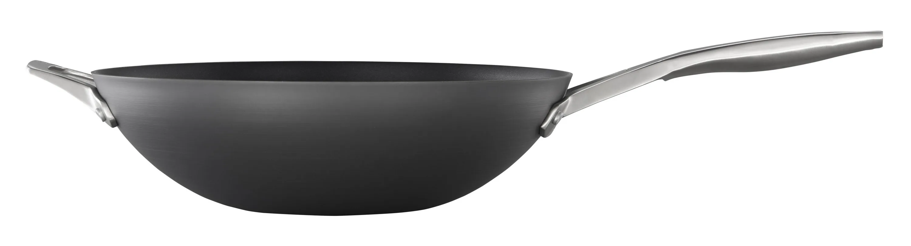 Calphalon Premier Hard-Anodized Nonstick 13" Flat Wok
