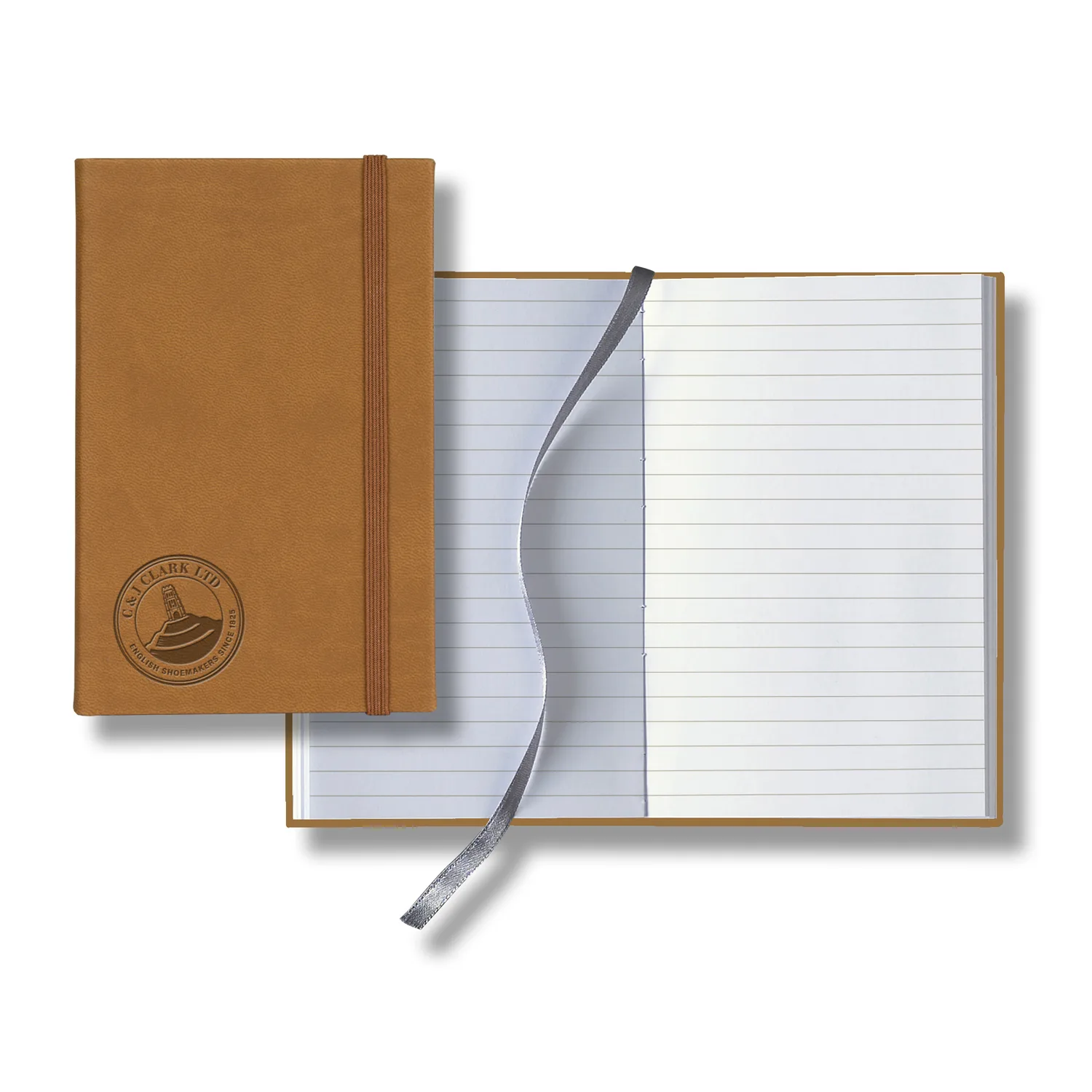 Castelli Tucson Banded Pico Lined White Page Journal view 4