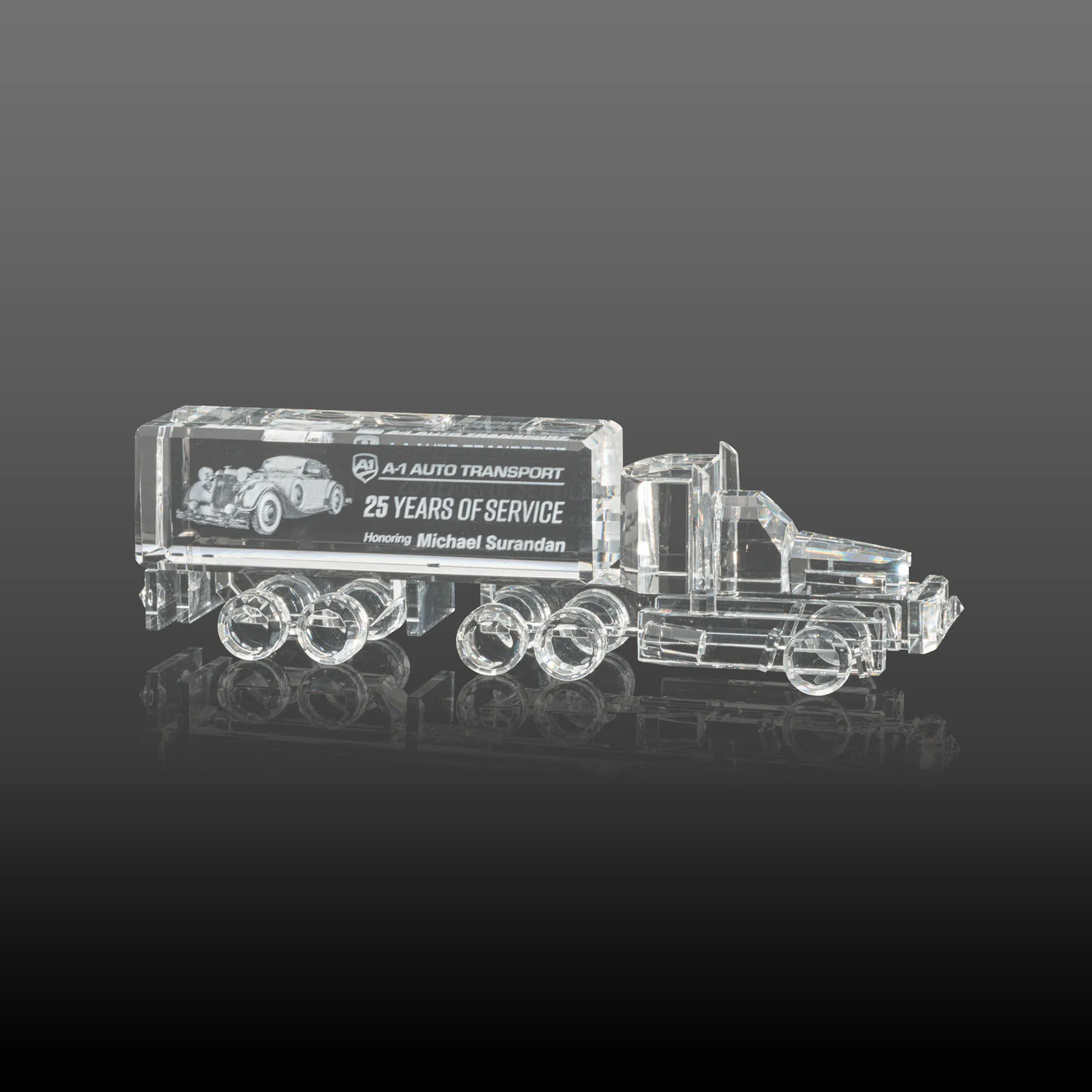Crystal 18 Wheeler Award — Crystal 18 Wheeler Award