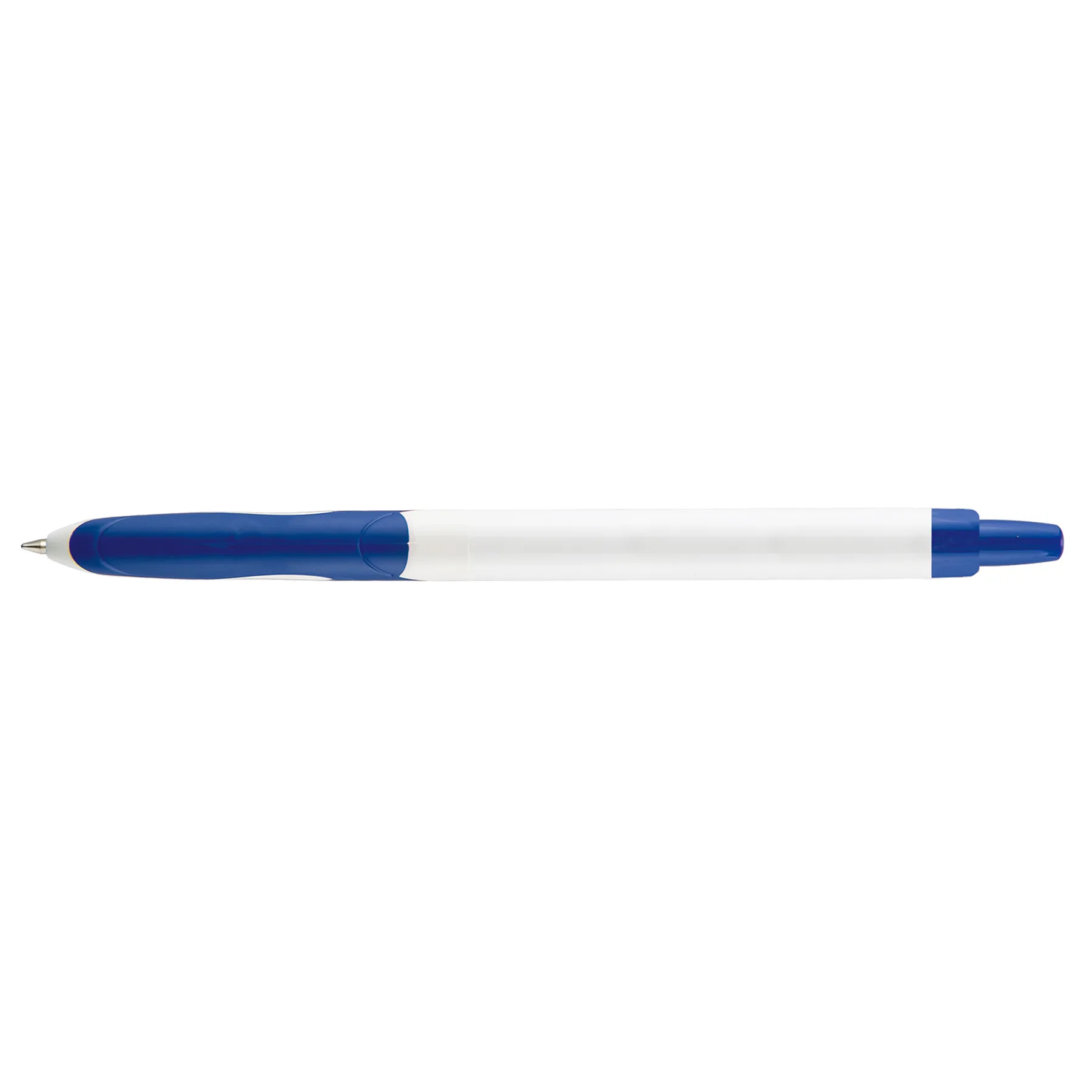White/Blue Blank Back View
