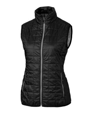 Cutter & Buck Rainier PrimaLoftÂ® Womens Eco Insulated Full Zip Puffer Vest view 3