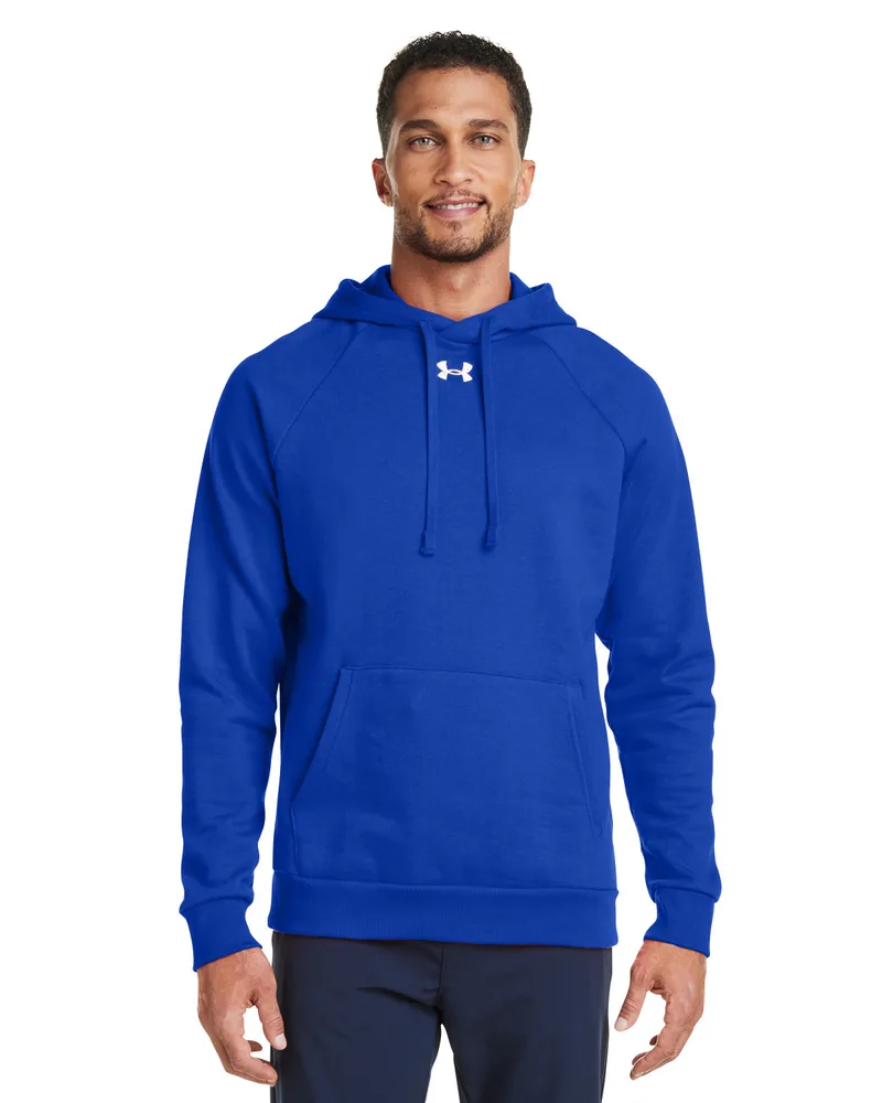 UNDER ARMOUR Men's Rival Fleece Hooded Sweatshirt view 7