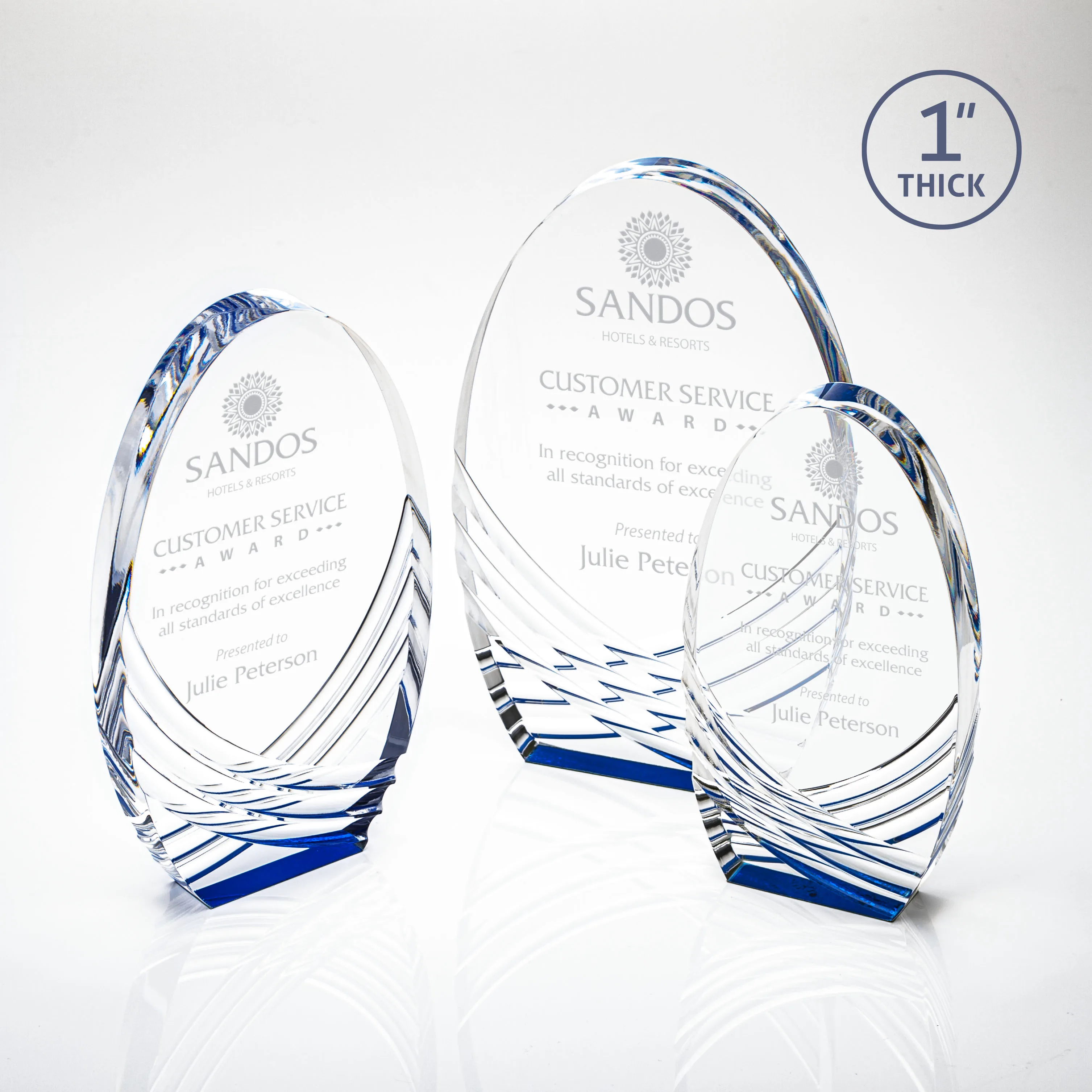Laser Engraving, Blue