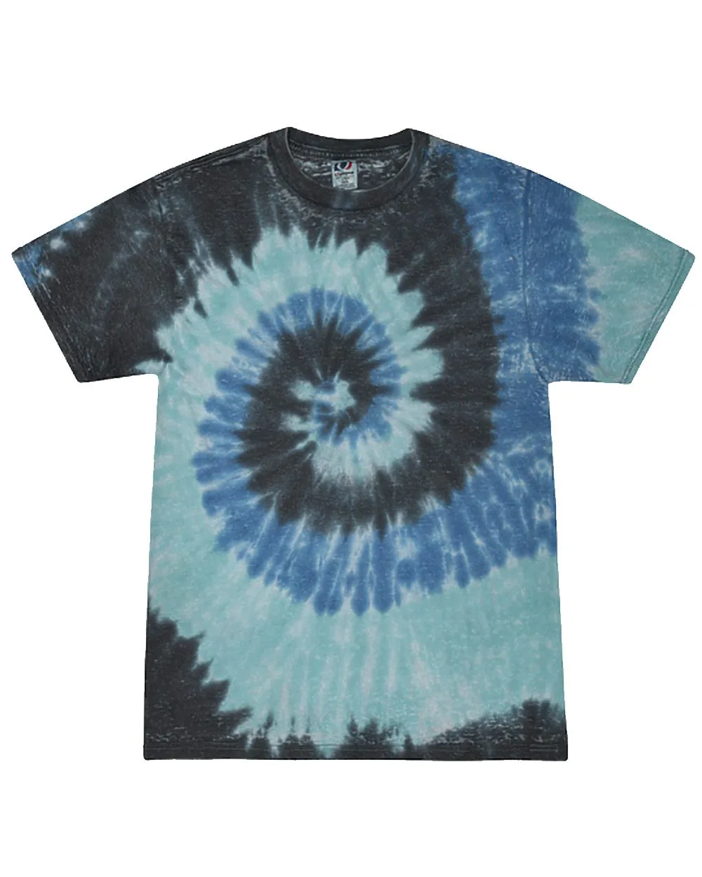 COLORTONE® Unisex Short Sleeve Festival Tie-Dyed Burnout T-Shirt view 2