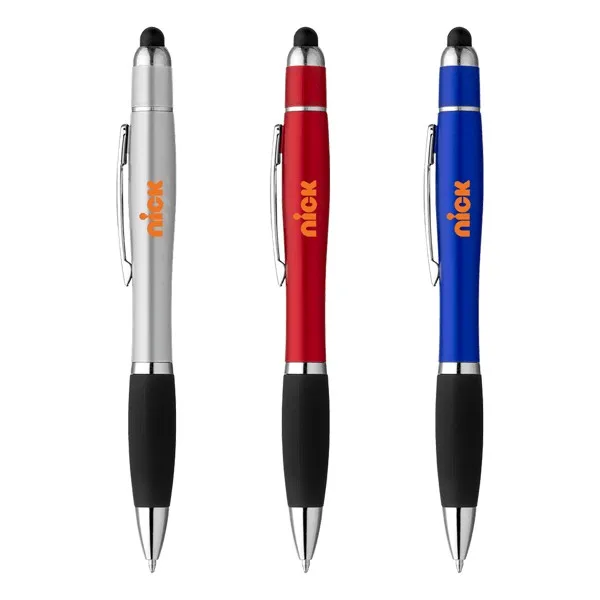 Curvaceous Stylus Cap Highlighter Pen view 2