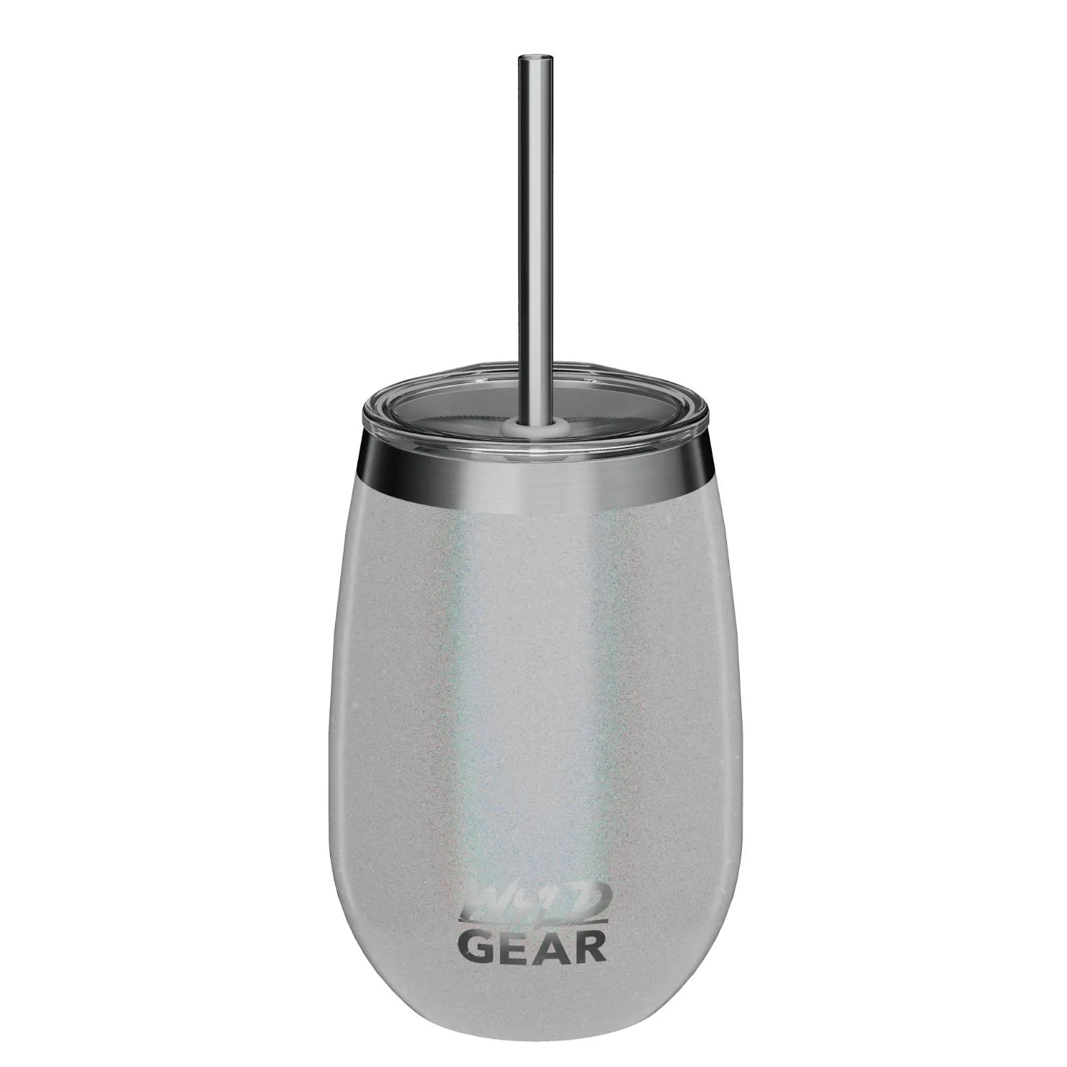 12 oz Wyld Gear® Stainless Steel Vacuum Insulated Wine Tumbler With lid view 7