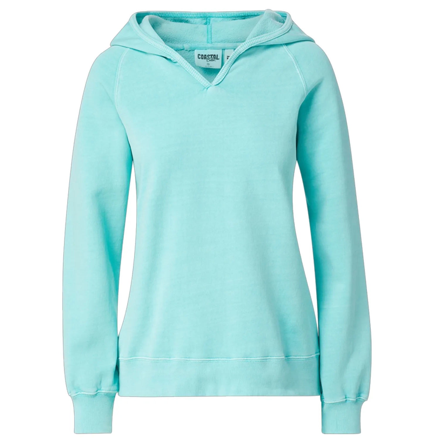 Coastal Color™ Ladies Garment-Dyed Hoodie view 7