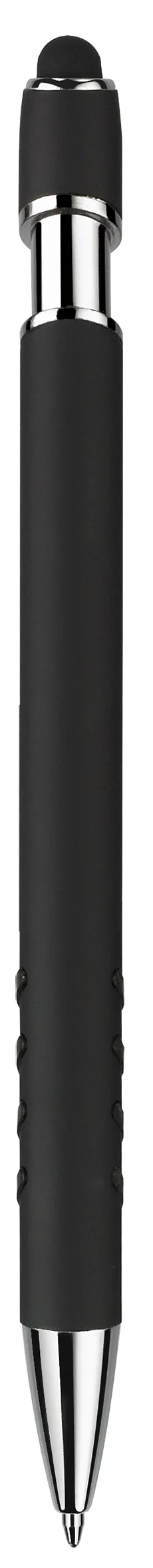 Black/Silver Blank Back View