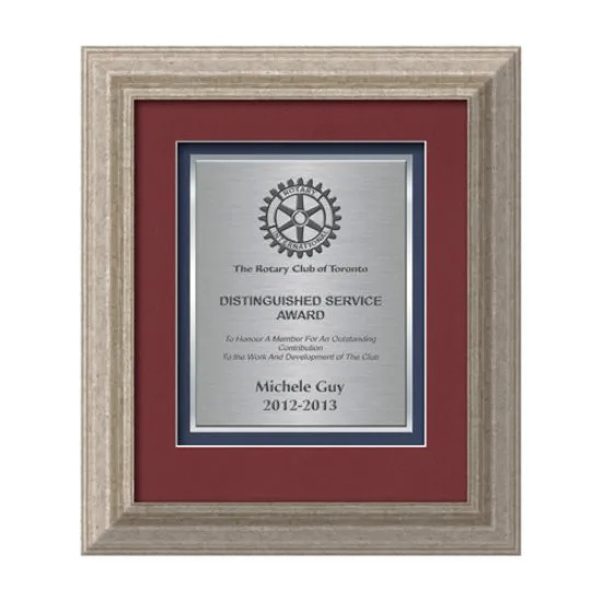 Terrene Certificate TexEtch - Antique Silver