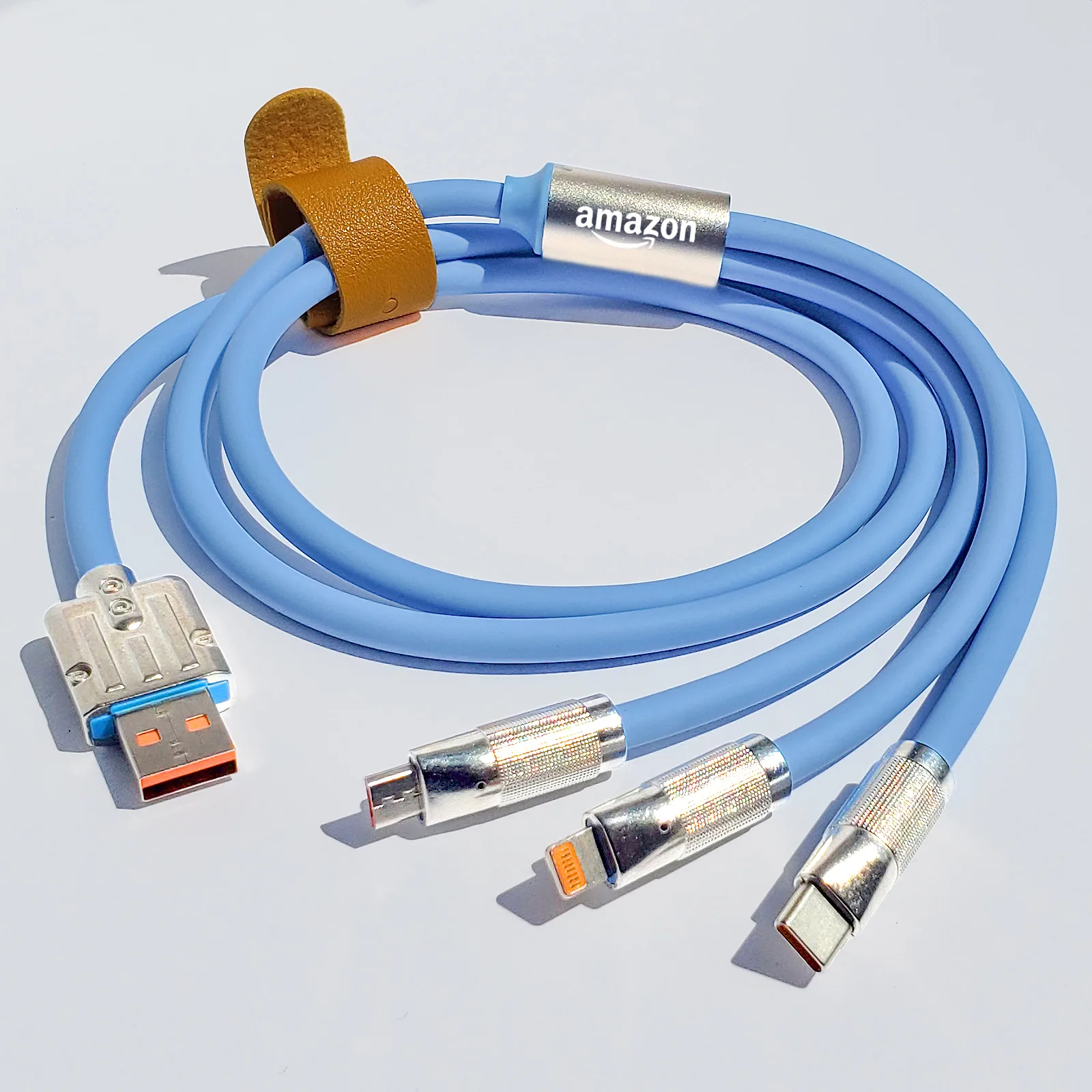 Heavy Duty 3-in-1 Charging Cable view 5