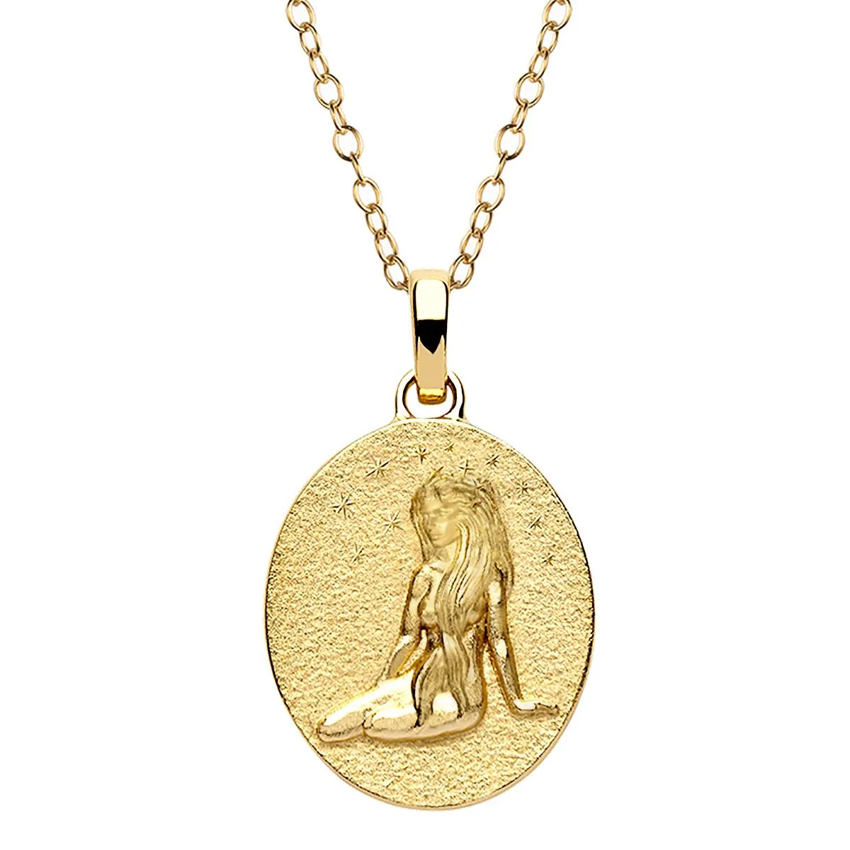 Jilco Inc Virgo Necklace - Yellow Gold
