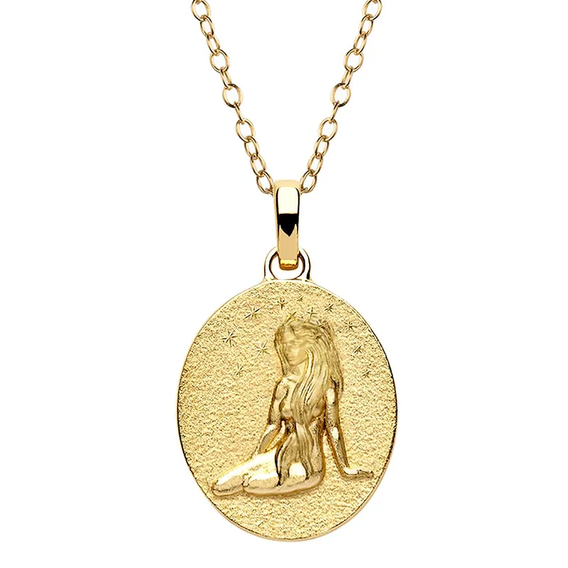 Jilco Inc Virgo Necklace - Yellow Gold