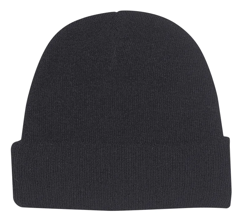 Knit Beanie With Cuff view 3