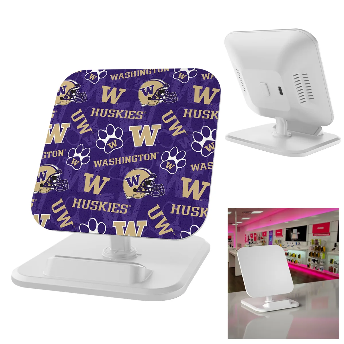10w Square Wireless Charger & Stand view 2