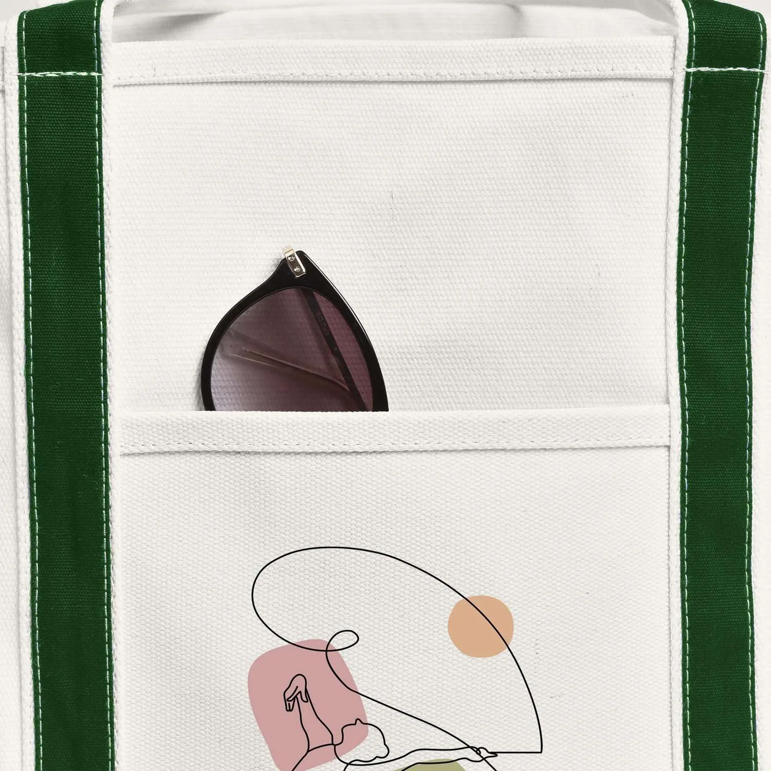 Open Canvas Boat Bag view 3
